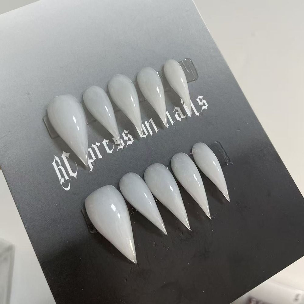 Nail Art Y2K - 10 Uds. De uñas terminadas hechas