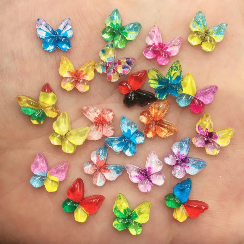 Mini mariposa Kawaii de 10mm c - Nail Art Emerald reseña y precio