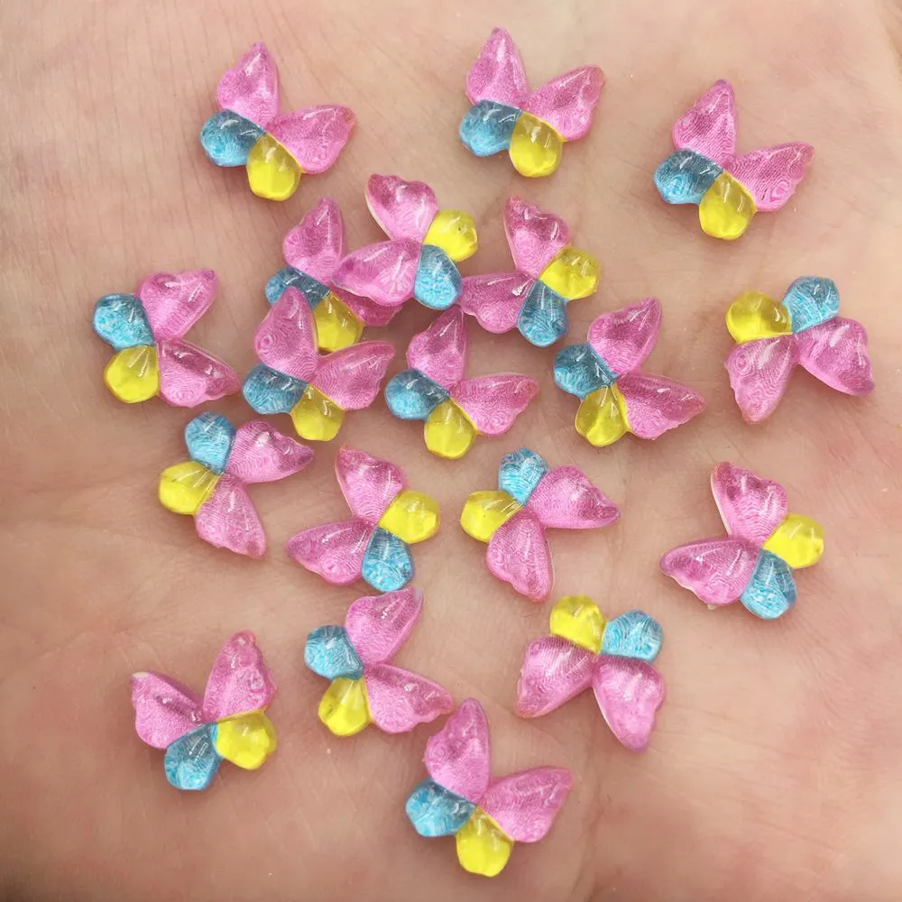 Mini mariposa Kawaii de 10mm c - Nail Art Emerald reseña y precio