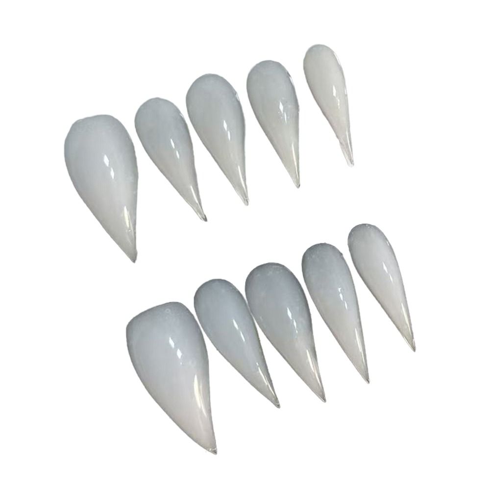 10 Uds. De uñas terminadas hec - Nail Art Y2K reseña y precio