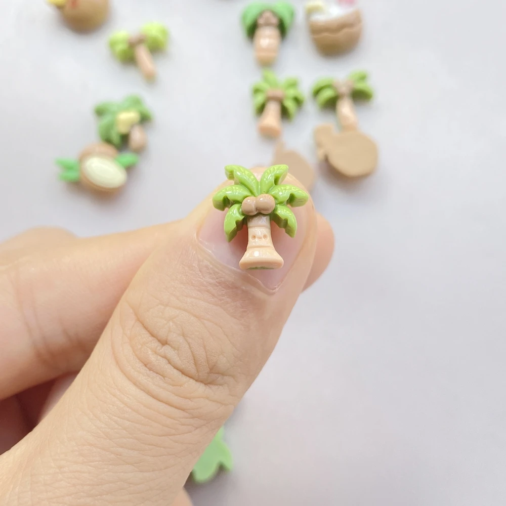 20 piezas de bebida de coco de - Nail Art Emerald reseña y precio