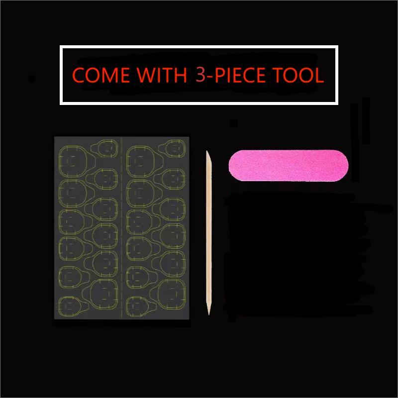 10 Uñas Postizas Francesas Cor - Nail Art Cat Eye reseña y precio