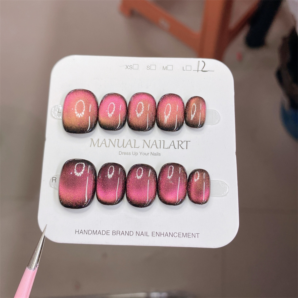 10 piezas de pegatinas de gel  - Nail Art Cat Eye reseña y precio