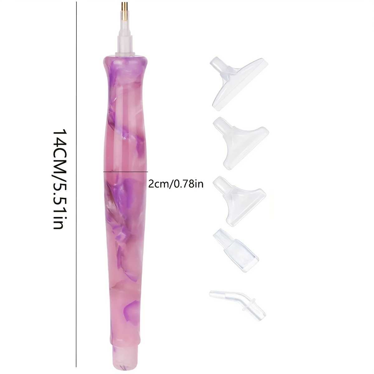 Pluma de pintura de diamante R - Nail Art Emerald reseña y precio