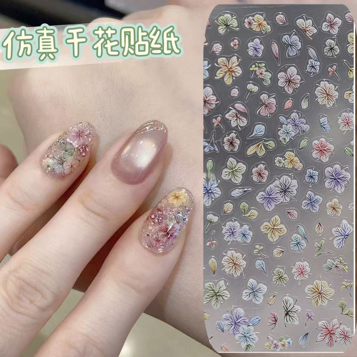 Pegatinas Virales para Uñas co - Nail Art Ombre Glitter reseña y precio