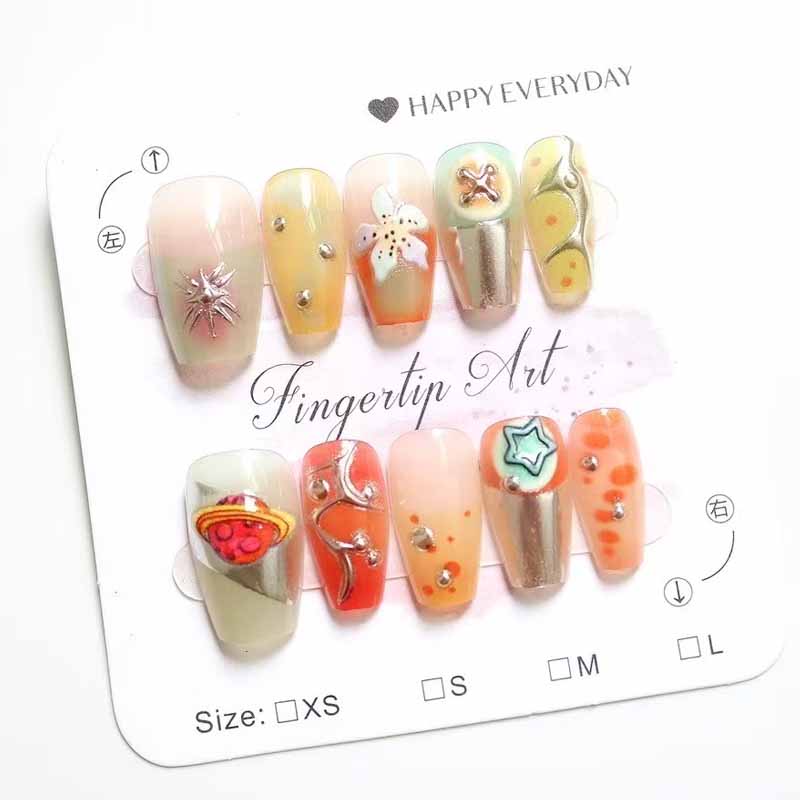 10 Uds. De pétalos en relieve  - Nail Art Cat Eye reseña y precio