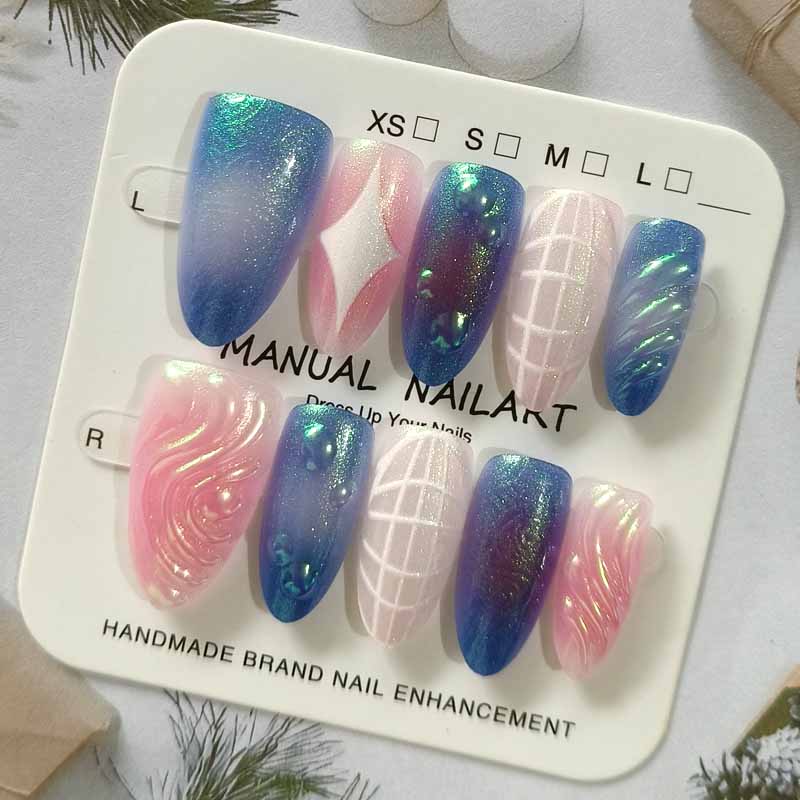 10 Uds. De armadura brillante  - Nail Art Cat Eye reseña y precio