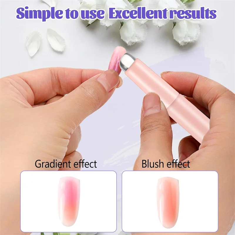 2 uds Nail Art cabeza de silic - Nail Art Ombre Glitter reseña y precio