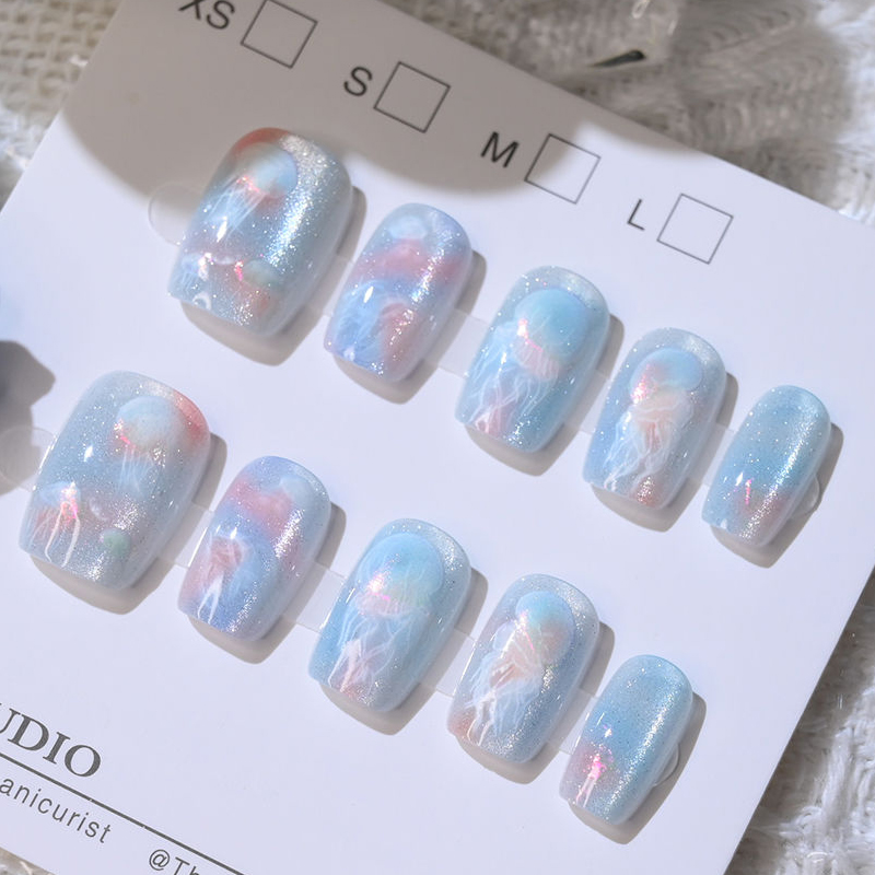 10 Uds. De medusas de cola de  - Nail Art Cat Eye reseña y precio