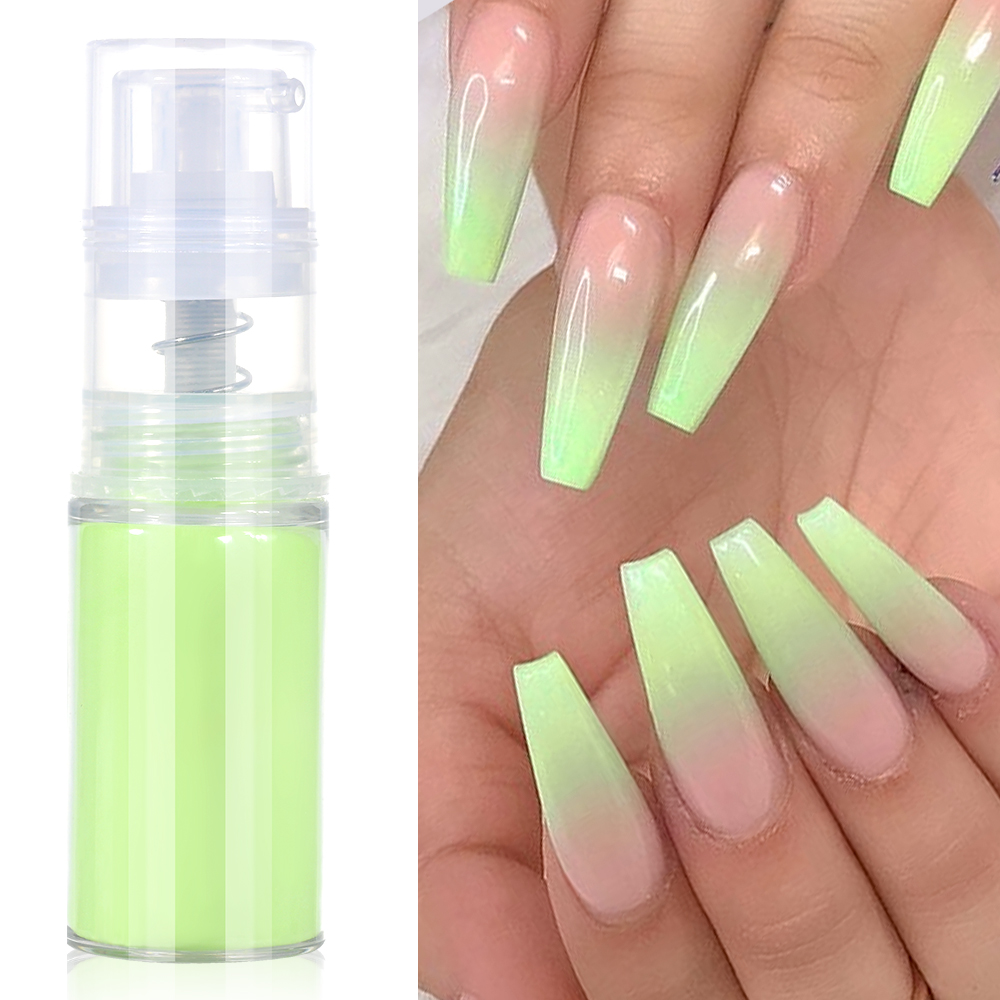 1 unidad de polvo en aerosol o - Nail Art Ombre Glitter reseña y precio