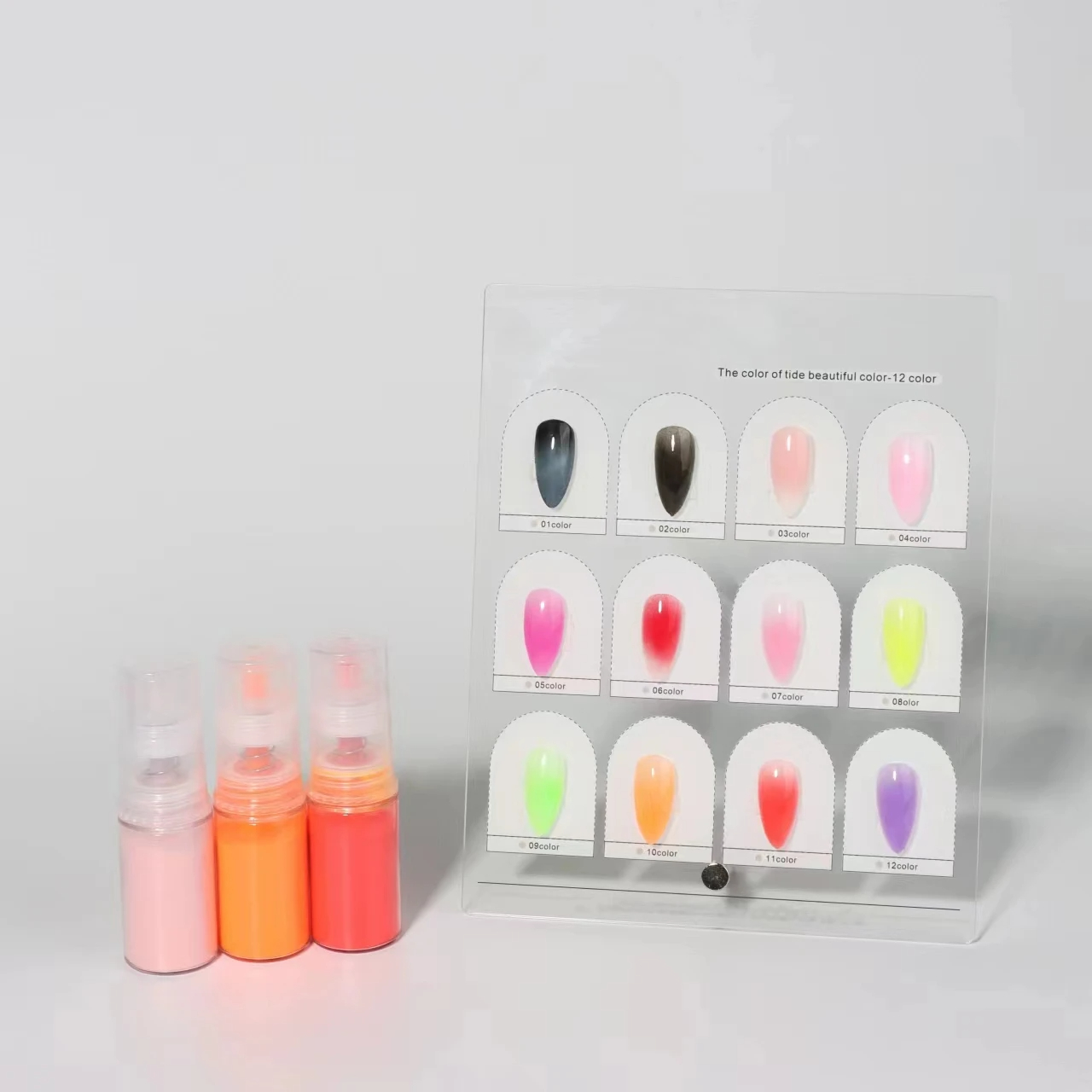 Tubo de 10g, pulverizador ombr - Nail Art Ombre Glitter reseña y precio