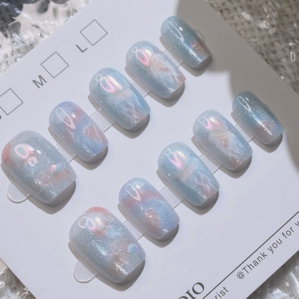 10 Uds. De medusas de ensueño  - Nail Art Emerald reseña y precio