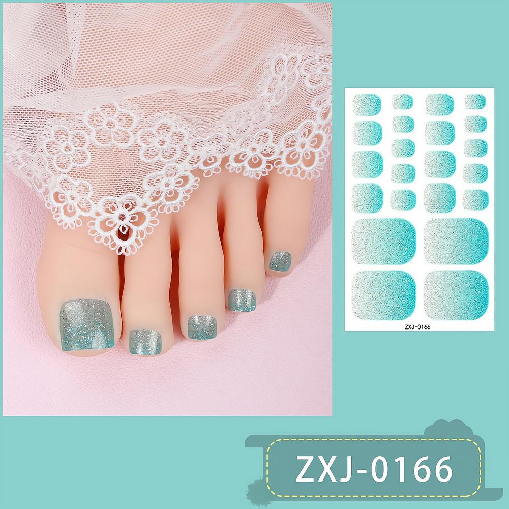 22 pegatinas de uñas de los pi - Nail Art Ombre Glitter reseña y precio