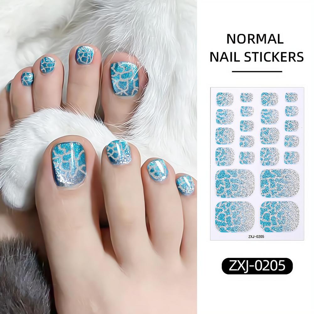 22 pegatinas de uñas de los pi - Nail Art Ombre Glitter reseña y precio