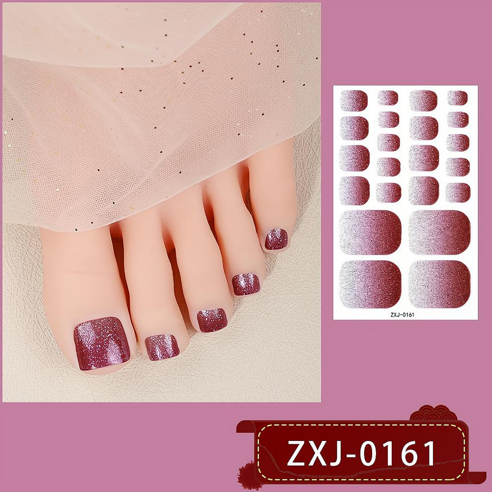 22 pegatinas de uñas de los pi - Nail Art Ombre Glitter reseña y precio