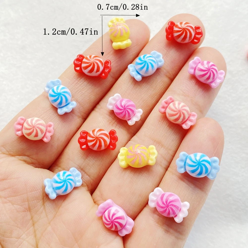 50 Uds. De resina, Mini colori - Nail Art Emerald reseña y precio