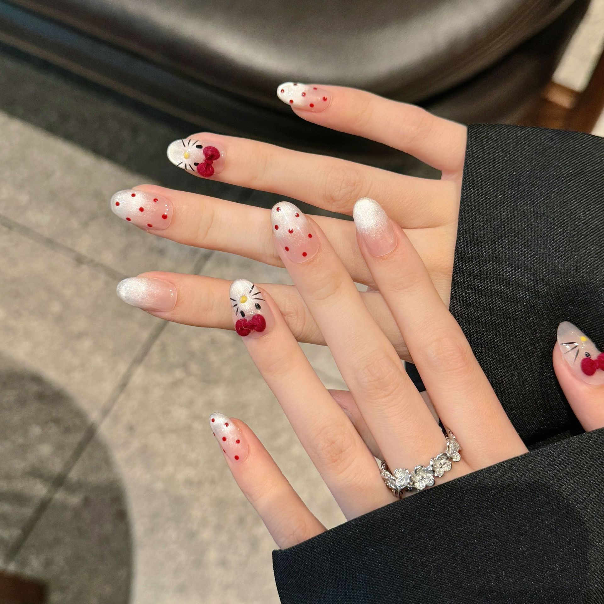 10 Uñas Postizas Ovaladas Hech - Nail Art Emerald reseña y precio