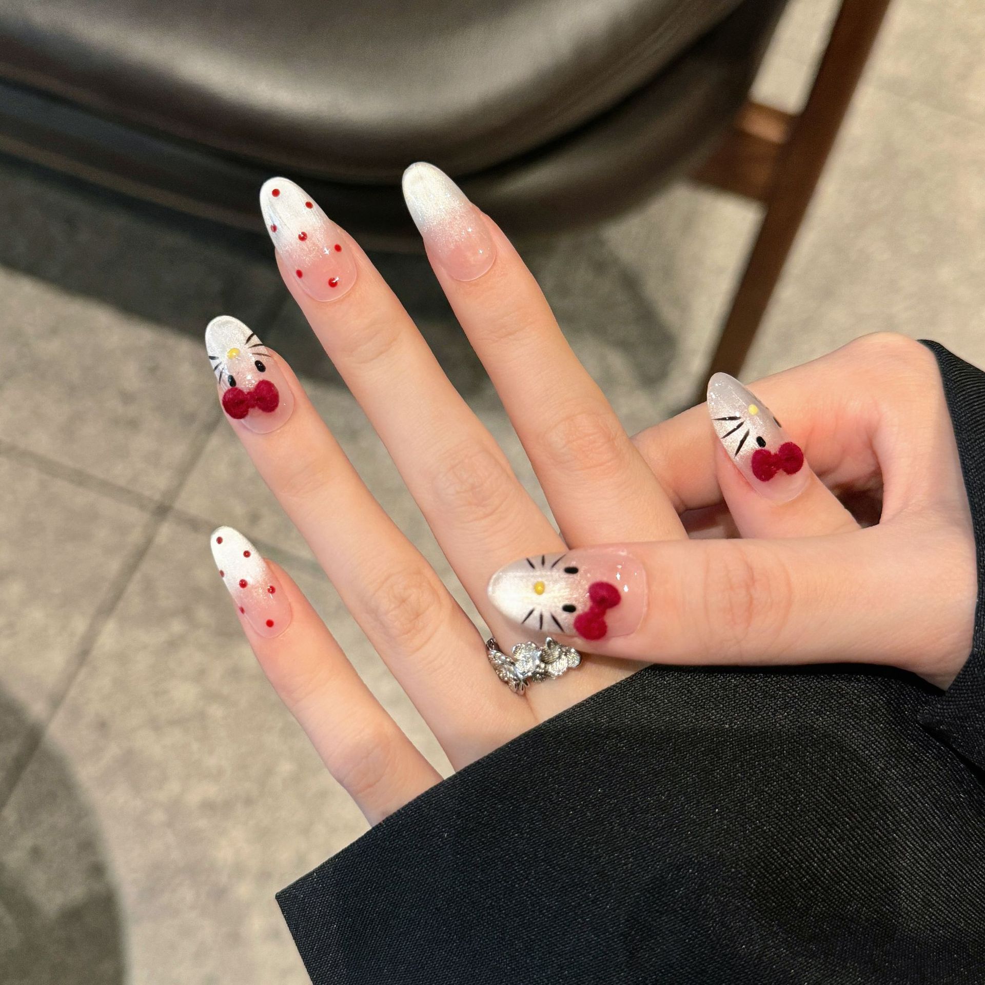 10 Uñas Postizas Ovaladas Hech - Nail Art Emerald reseña y precio